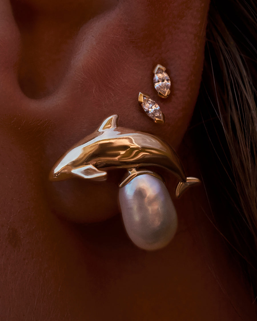 VAQUITA EARRING WITH SOUTH SEA PEARL