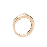 SHARK RING IN YELLOW GOLD