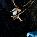 VAQUITA SMALL PENDANT IN YELLOW GOLD