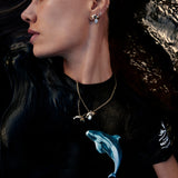 VAQUITA SMALL PENDANT IN YELLOW GOLD