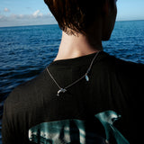 VAQUITA SMALL PENDANT IN SILVER