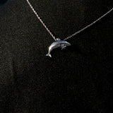 VAQUITA SMALL PENDANT IN SILVER