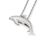 VAQUITA SMALL PENDANT IN SILVER