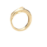 SHARK RING IN YELLOW GOLD