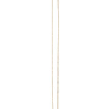 VIOLA CANADENSIS SINGLE LEAF PENDANT IN YELLOW GOLD WITH DIAMOND